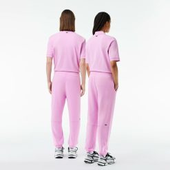 Pantalons & Shorts | LACOSTE Pantalon De Survetement Jogger Unie En Molleton De Coton Biologique