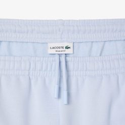 Pantalons & Shorts | LACOSTE Short Jogger Regular Fit Color-Block En Molleton Gratte