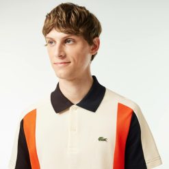 Polos | LACOSTE Polo Color-Block En Petit Pique De Coton