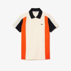 Polos | LACOSTE Polo Color-Block En Petit Pique De Coton