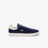 Sneakers | LACOSTE Sneakers Baseshot Femme En Cuir Velours Premium