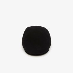 Chapeaux & Casquettes | LACOSTE Beret Unie Lacoste En Feutre De Laine Melangee