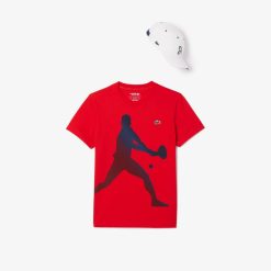 T-Shirts | LACOSTE Pack T-Shirt Et Casquette Lacoste Tennis X Novak Djokovic