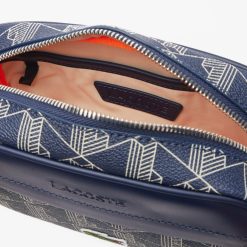 Sacoches & Pochettes | LACOSTE Petit Sac Bandouliere The Blend Effet Graine