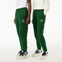 Pantalons & Shorts | LACOSTE Pantalon De Survetement Jogger Avec Imprime Signature