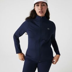 Vetements De Sport | LACOSTE Veste Zippee Golf Lacoste Sport Ergonomique Respirante