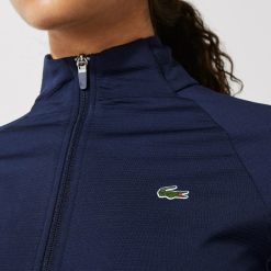 Vetements De Sport | LACOSTE Veste Zippee Golf Lacoste Sport Ergonomique Respirante