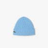 Chapeaux & Casquettes | LACOSTE Bonnet En Laine Cotelee