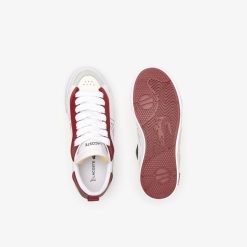 Sneakers | LACOSTE Sneakers L004 Platform Femme En Cuir Detail Colore