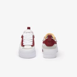 Sneakers | LACOSTE Sneakers L004 Platform Femme En Cuir Detail Colore