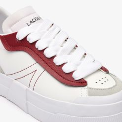 Sneakers | LACOSTE Sneakers L004 Platform Femme En Cuir Detail Colore