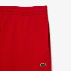 Pantalons & Shorts | LACOSTE Pantalon De Survetement Jogger Slim Fit Homme En Molleton De Coton Biologique