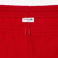 Pantalons & Shorts | LACOSTE Pantalon De Survetement Jogger Slim Fit Homme En Molleton De Coton Biologique