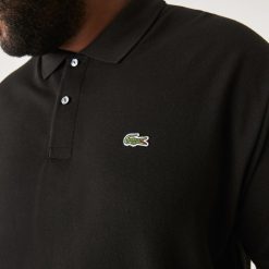 Polos | LACOSTE Polo Homme Lacoste En Petit Pique De Coton Uni - Grande Taille - Big