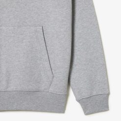 Sweatshirts | LACOSTE Sweatshirt A Capuche Loose Fit Imprime Monogramme