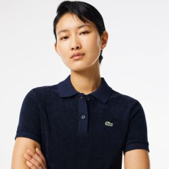 Polos | LACOSTE Polo Slim Fit En Maille Eponge