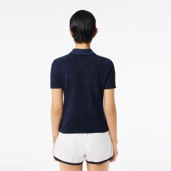 Polos | LACOSTE Polo Slim Fit En Maille Eponge