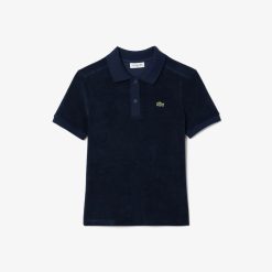 Polos | LACOSTE Polo Slim Fit En Maille Eponge