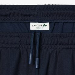 Pantalons & Shorts | LACOSTE Short Paris Pique Interlock Avec Lisere Contraste