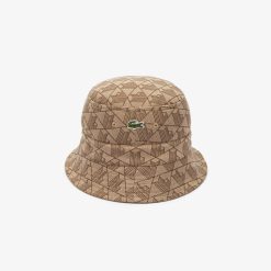 Chapeaux & Casquettes | LACOSTE Bob Reversible En Jacquard A Monogramme Signature