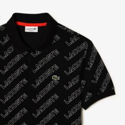 Polos | LACOSTE Polo Avec Marquages En Petit Pique