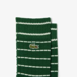 Chaussettes | LACOSTE Lot De 2 Paires De Chaussettes Basses Rayees