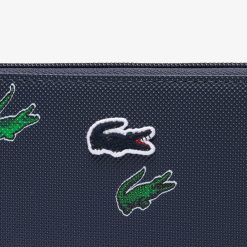 Portefeuilles & Petite Maroquinerie | LACOSTE Portefeuille Zippe A Imprime Crocodile