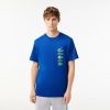 T-Shirts | LACOSTE T-Shirt Regular Fit Avec Crocodiles Iconiques