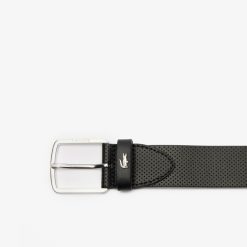 Ceintures | LACOSTE Coffret Ceinture En Cuir Et Porte-Cartes