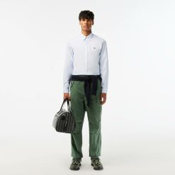 Pantalons & Shorts | LACOSTE Pantalon Cargo Straight Fit En Coton