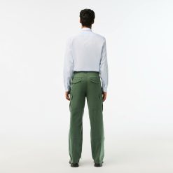 Pantalons & Shorts | LACOSTE Pantalon Cargo Straight Fit En Coton