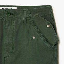 Pantalons & Shorts | LACOSTE Pantalon Cargo Straight Fit En Coton