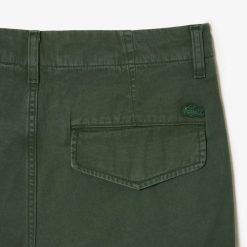 Pantalons & Shorts | LACOSTE Pantalon Cargo Straight Fit En Coton