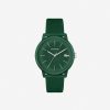 Montres | LACOSTE Montre 3 Aiguilles Lacoste.12.12 Silicone Kaki