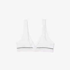 Sous-Vetements Et Vetements D'Interieur | LACOSTE Brassiere Triangle En Coton Cotele