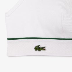 Sous-Vetements Et Vetements D'Interieur | LACOSTE Brassiere Triangle En Coton Cotele