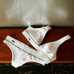 Sous-Vetements Et Vetements D'Interieur | LACOSTE Brassiere Triangle En Coton Cotele