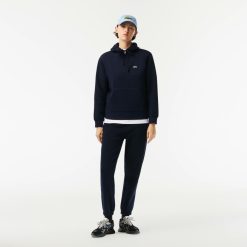 Sweatshirts | LACOSTE Sweatshirt A Capuche Jogger Loose Fit En Pique Double Face