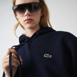 Sweatshirts | LACOSTE Sweatshirt A Capuche Jogger Loose Fit En Pique Double Face