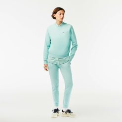 Sweatshirts | LACOSTE Sweatshirt Jogger Femme Lacoste En Molleton