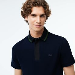 Polos | LACOSTE Polo Smart Paris Regular Fit Col Contrastant