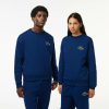 Sweatshirts | LACOSTE Sweatshirt Jogger Unie Lacoste Loose Fit Avec Badge Crocodile