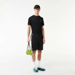 Pantalons & Shorts | LACOSTE Short Leger Lacoste Sport A Empiecements Color-Block