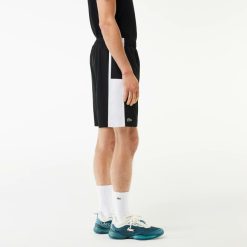 Pantalons & Shorts | LACOSTE Short Leger Lacoste Sport A Empiecements Color-Block