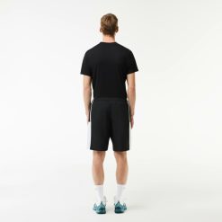 Pantalons & Shorts | LACOSTE Short Leger Lacoste Sport A Empiecements Color-Block