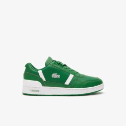 Sneakers | LACOSTE Sneakers T-Clip Homme En Cuir