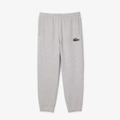 Pantalons & Shorts | LACOSTE Pantalon De Survetement Jogger Unie En Molleton De Coton Biologique