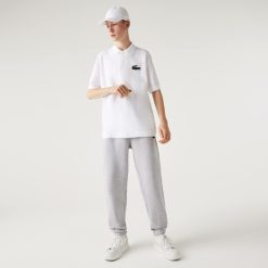 Pantalons & Shorts | LACOSTE Pantalon De Survetement Jogger Unie En Molleton De Coton Biologique