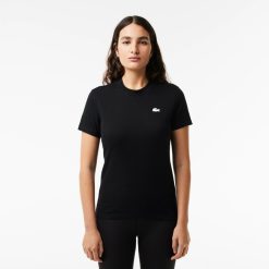 Vetements De Sport | LACOSTE T-Shirt Jersey Technique De Coton Biologique Ultra-Dry