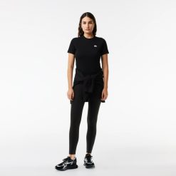 Vetements De Sport | LACOSTE T-Shirt Jersey Technique De Coton Biologique Ultra-Dry